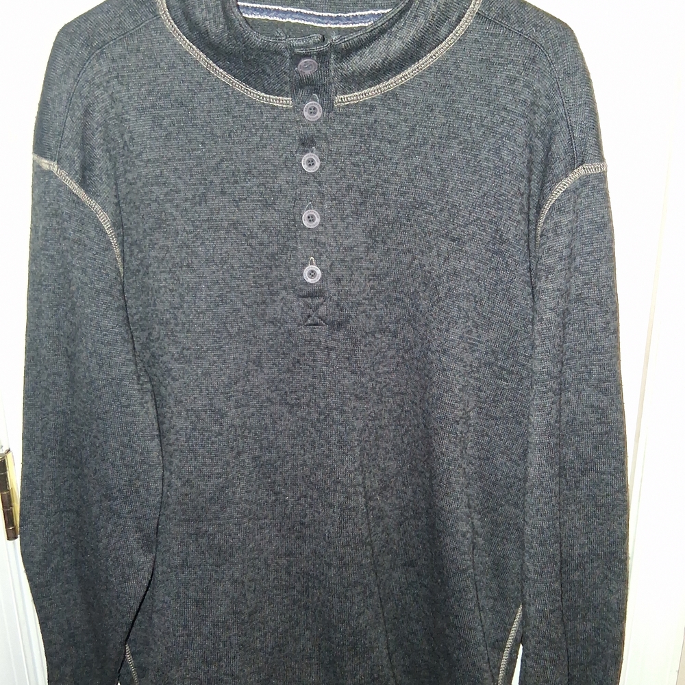 Weatherproof Vintage Charcoal Sweater